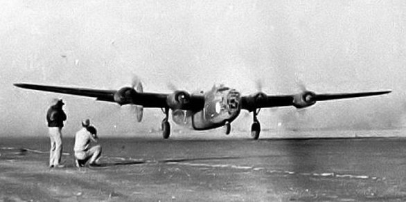B-24 en Lybie.