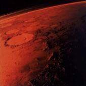 Mars chauffée au rouge