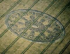 Crop Circle photograph.