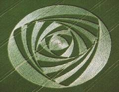 Photographie de Crop Circle.