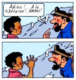 RG, Tintin au Tibet
