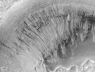L'eau sur Mars