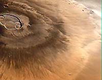 Olympus Mons, 21 km high volcano